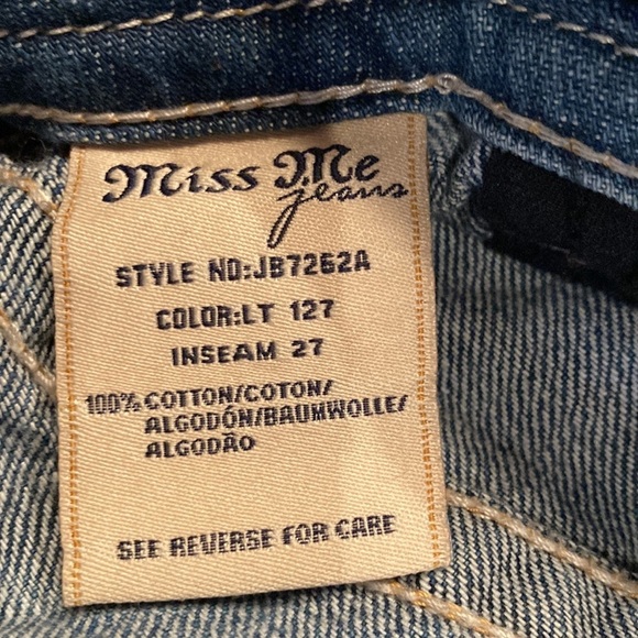 🎉HP🎉 MISS ME American Roadside Boyfriend Jean - size womens 29” waist - Picture 10 of 15